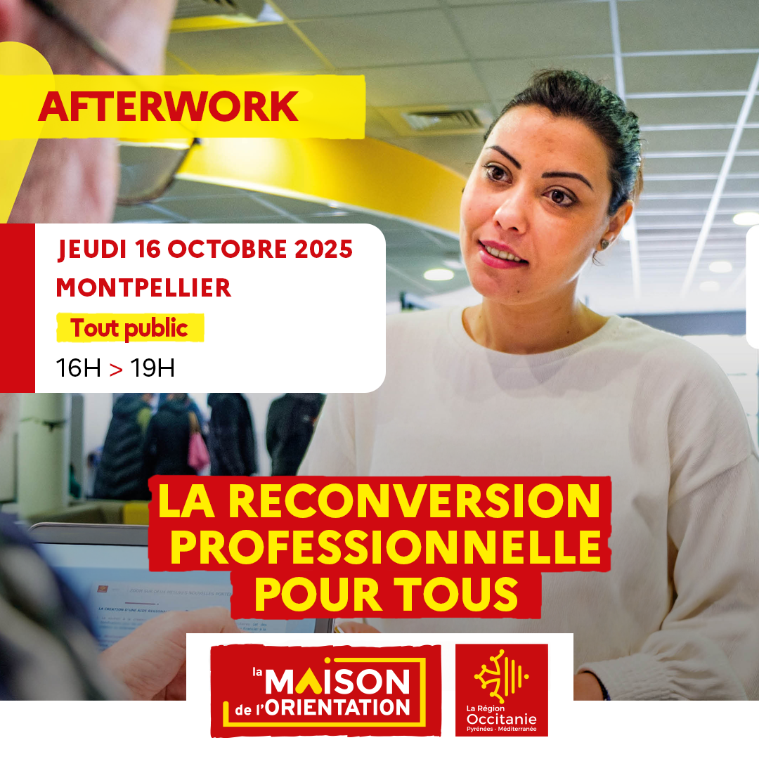 Afterwork Maison de l'Orientation à Montpellier 2025